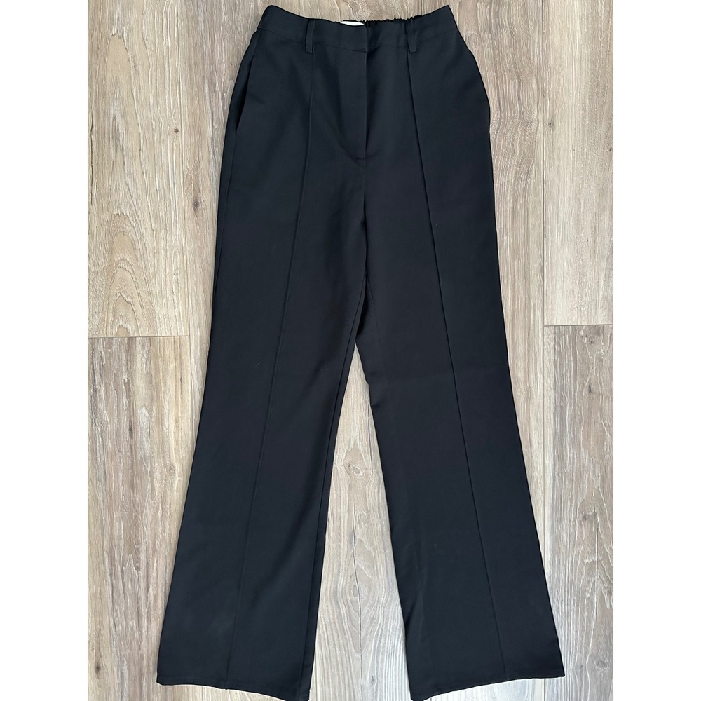 Pretty Lavish Pintuck Wide Leg Trousers Pants US 4 High Waist
Office Minimalist